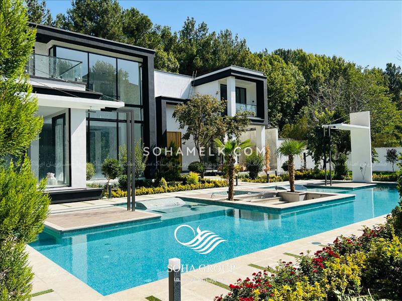 باغ ویلای فوق العاده لوکس و مدرن در شهرک ویلایی نشین زیبادشت