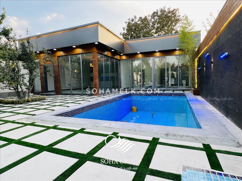 400 متر باغ ویلای نقلی و مدرن در اسفند اباد ملارد 