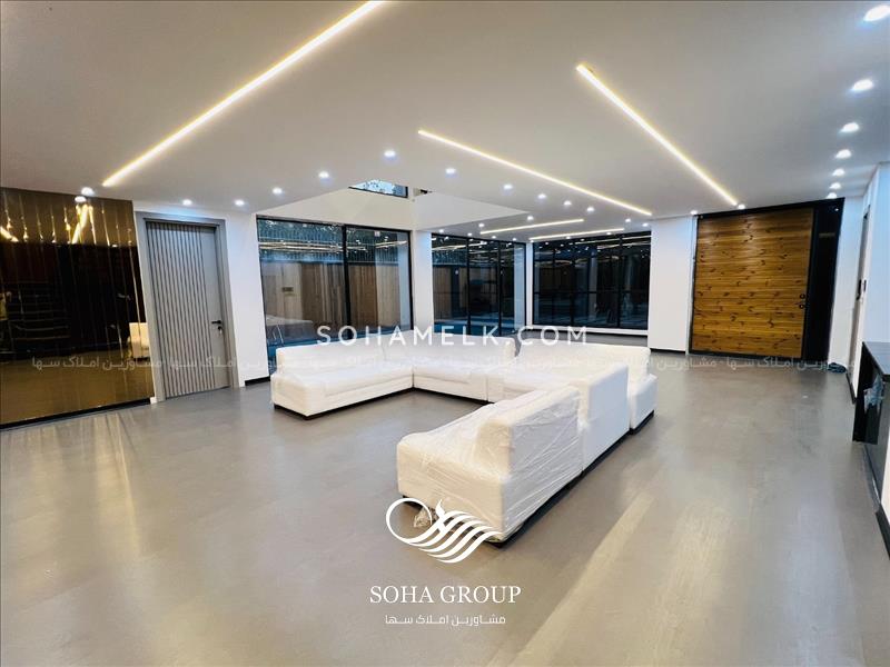 1000 متر باغ ویلای مدرن با 400 متر ویلای دوبلکس 