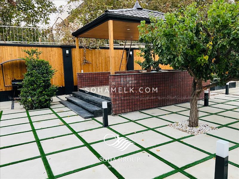 1000 متر باغ ویلای مدرن با 400 متر ویلای دوبلکس 