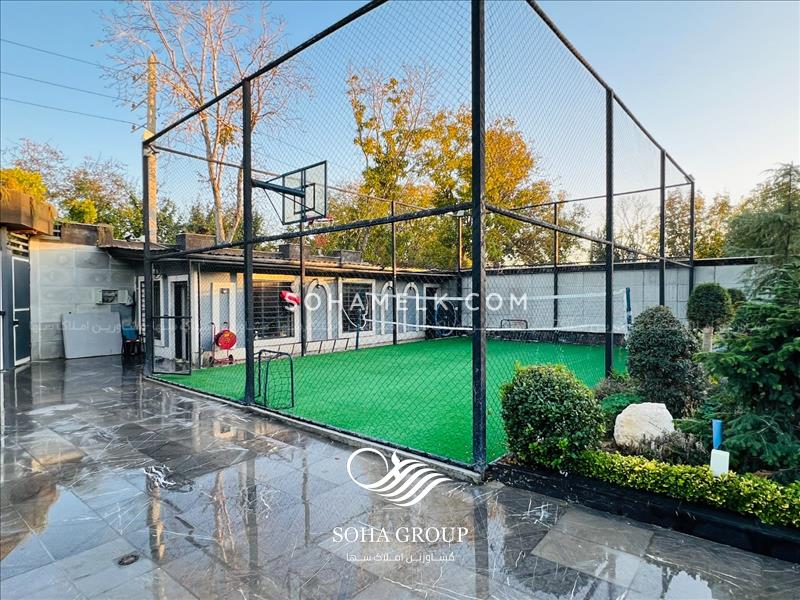 زیباترین باغ ویلای خوشنام با 200 متر روف گاردن 