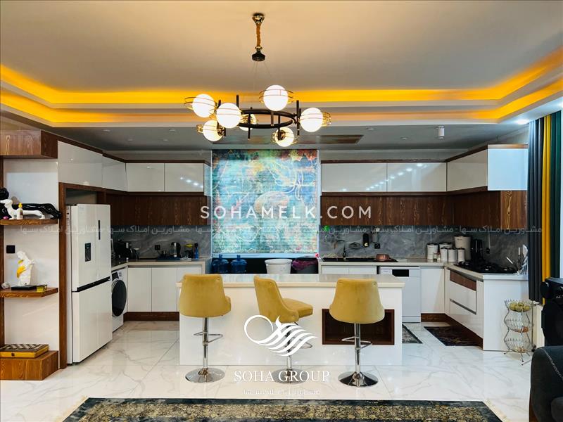 زیباترین باغ ویلای خوشنام با 200 متر روف گاردن 