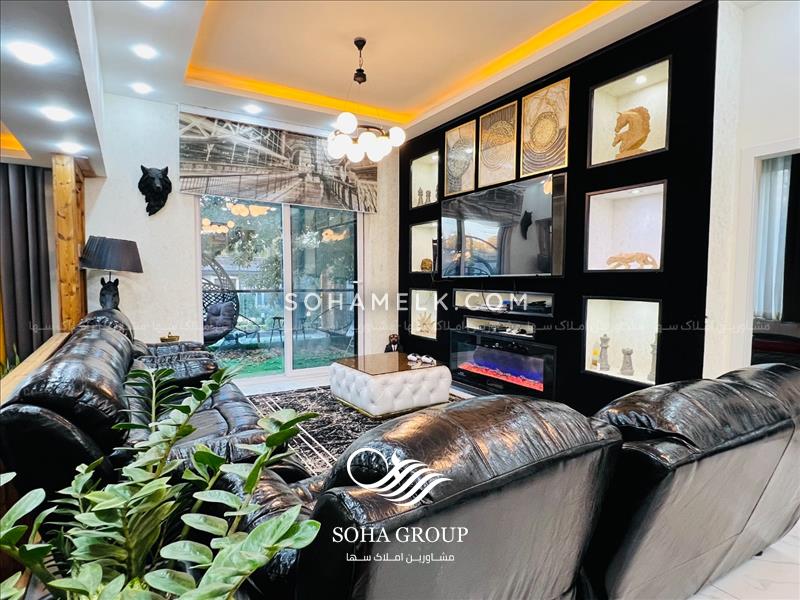 زیباترین باغ ویلای خوشنام با 200 متر روف گاردن 