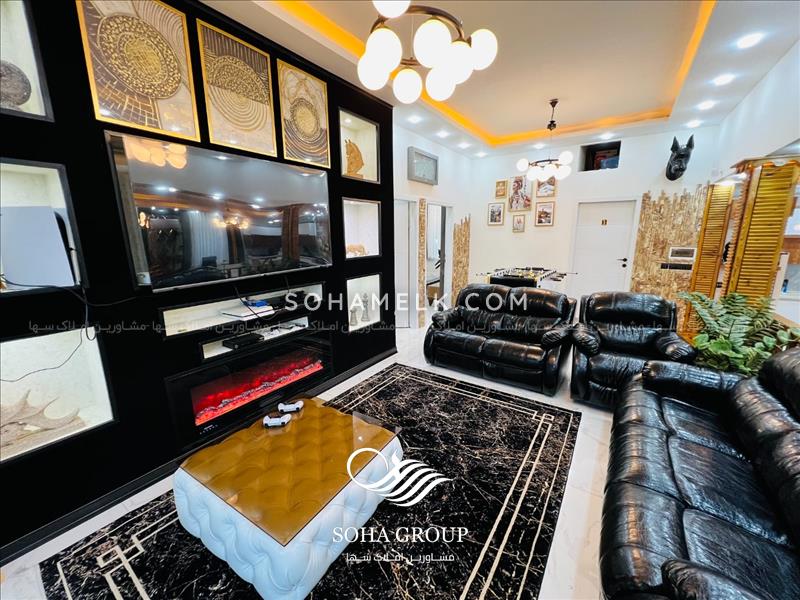 زیباترین باغ ویلای خوشنام با 200 متر روف گاردن 