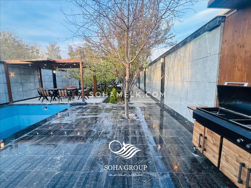 600 متر باغ ویلا مدرن در ملارد ویلای جنوبی 