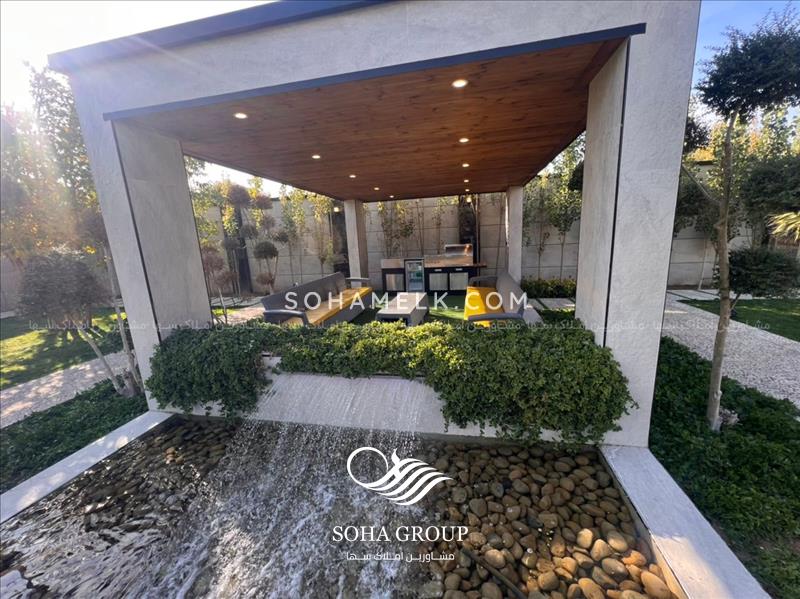 1000 متر زمین با 450 متر ویلا در شهرک زعفرانیه جنوب کردان کرج 