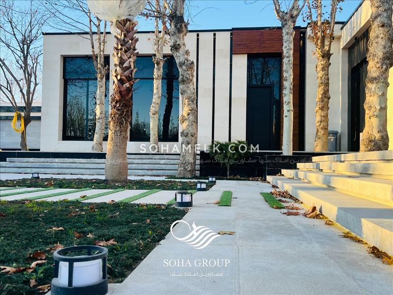 ویلاباغ باشکوه  با 220 متر ویلای لوکس در محمدشهر کرج 