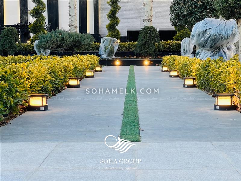 ویلاباغ باشکوه  با 220 متر ویلای لوکس در محمدشهر کرج 