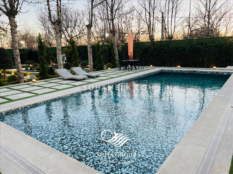 ویلاباغ باشکوه  با 220 متر ویلای لوکس در محمدشهر کرج 