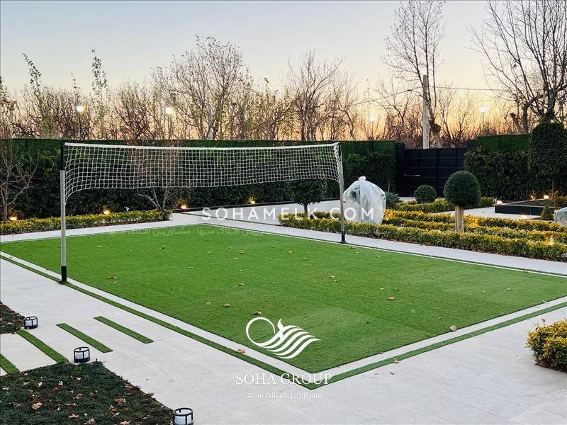 ویلاباغ باشکوه  با 220 متر ویلای لوکس در محمدشهر کرج 