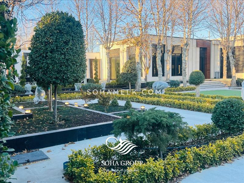 ویلاباغ باشکوه  با 220 متر ویلای لوکس در محمدشهر کرج 
