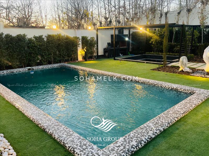 700 متر ویلا باغ مدرن در بهترین لوکیشن محمدشهر کرج