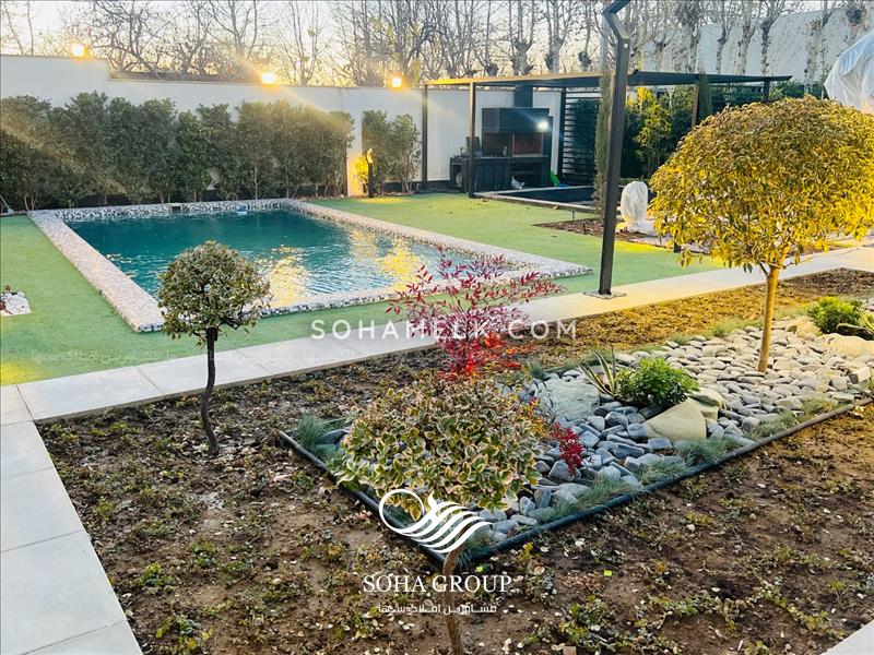 700 متر ویلا باغ مدرن در بهترین لوکیشن محمدشهر کرج