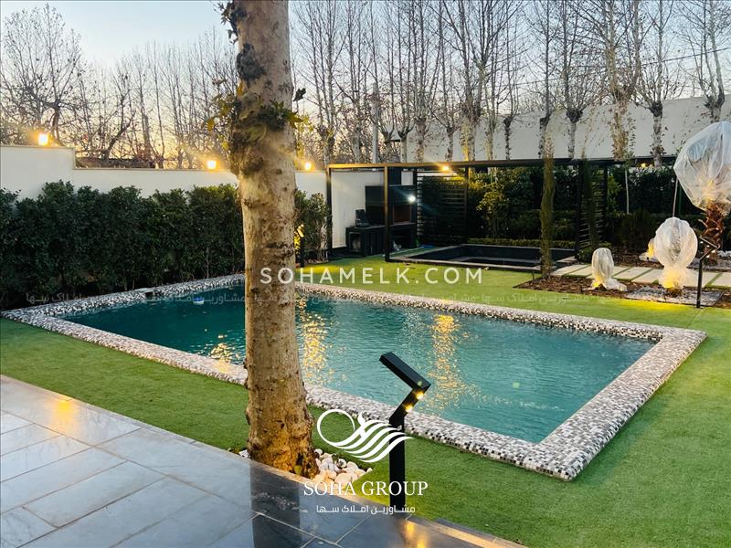 700 متر ویلا باغ مدرن در بهترین لوکیشن محمدشهر کرج