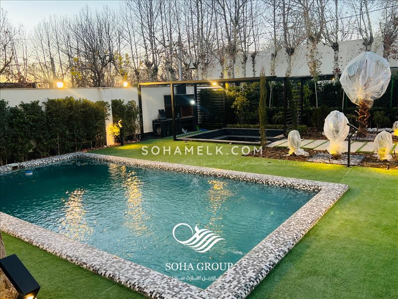 700 متر ویلا باغ مدرن در بهترین لوکیشن محمدشهر کرج