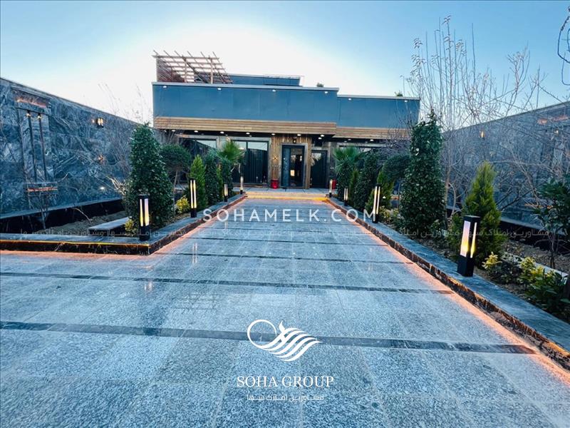 500مدرن باغ ویلا مدرن با روف گاردن جذاب و دیدنی