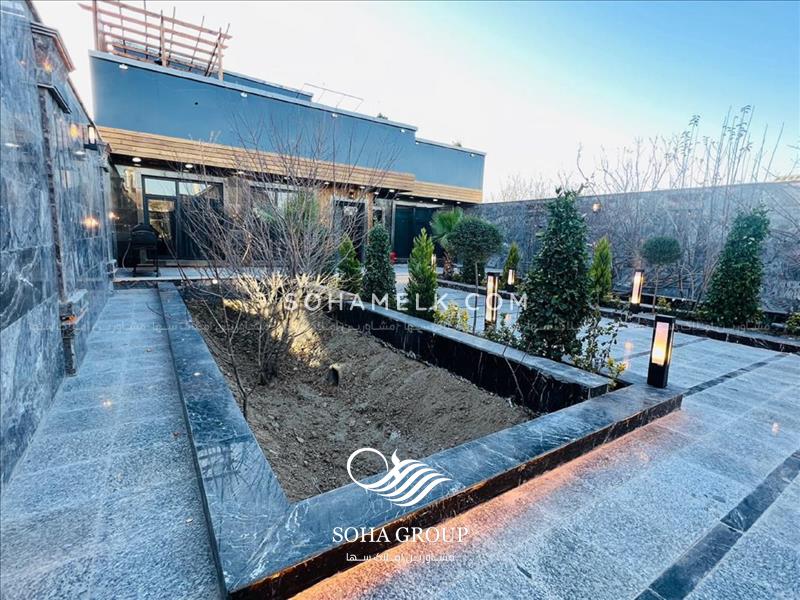 500مدرن باغ ویلا مدرن با روف گاردن جذاب و دیدنی