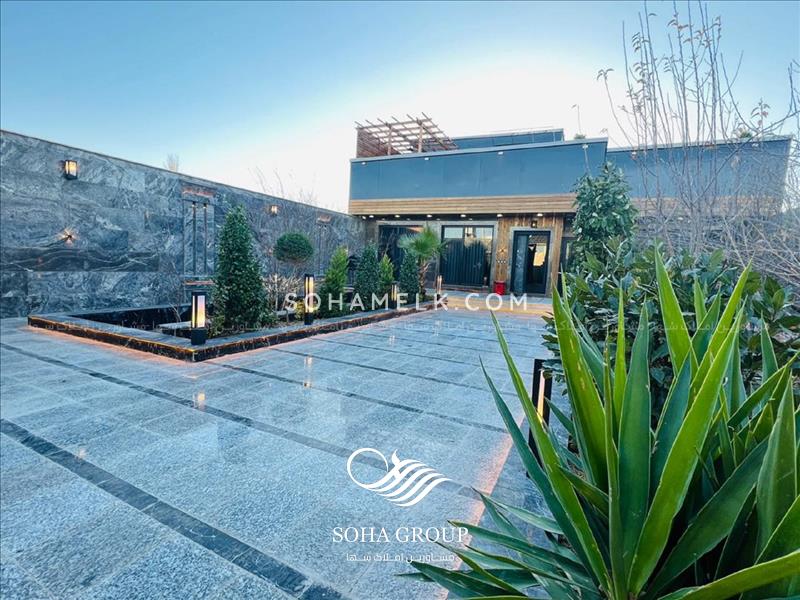 500مدرن باغ ویلا مدرن با روف گاردن جذاب و دیدنی