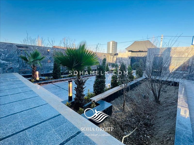 500مدرن باغ ویلا مدرن با روف گاردن جذاب و دیدنی