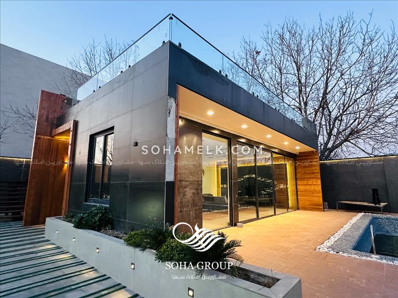 680 متر باغ ویلای لوکس و شهرکی در کهنز شهریار