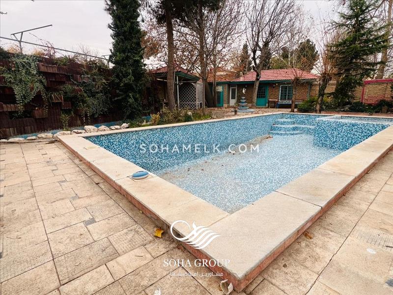 باغ ویلا با طراحی سنتی در دل باغات کردامیر شهریار