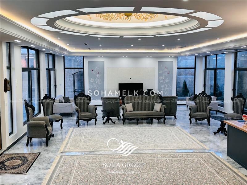 باغ ویلا با 900 متر ساختمان لاکچری 