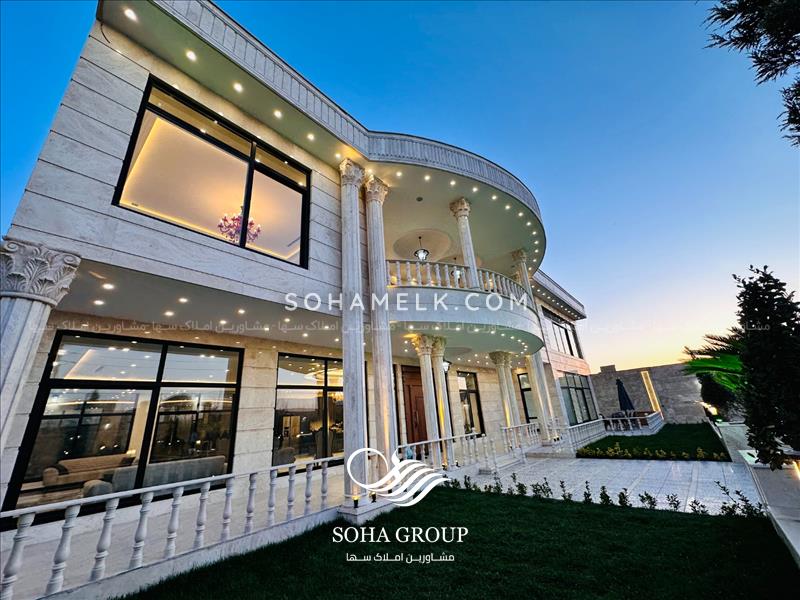 باغ ویلا با 900 متر ساختمان لاکچری 