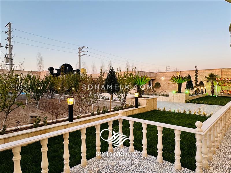 باغ ویلا با 900 متر ساختمان لاکچری 