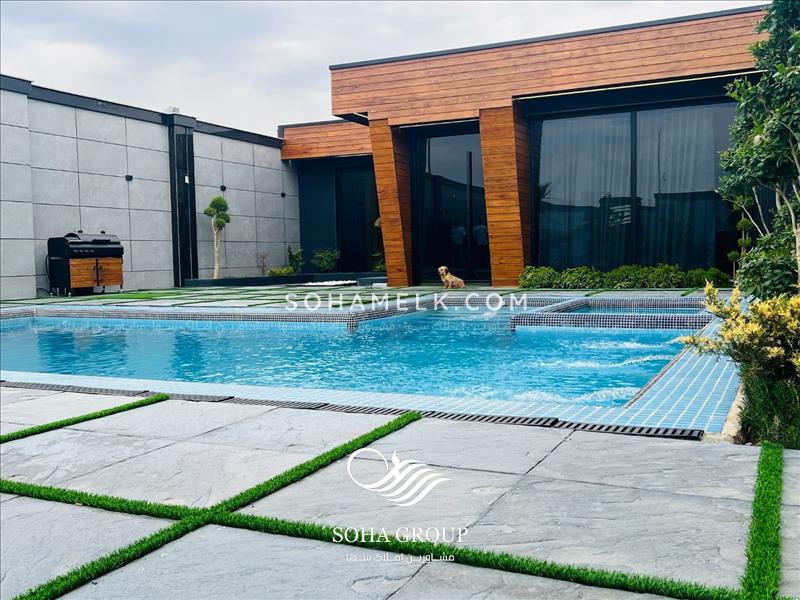 ویلا باغ 750 متر با ویلای مدرن ملاردویلای جنوبی