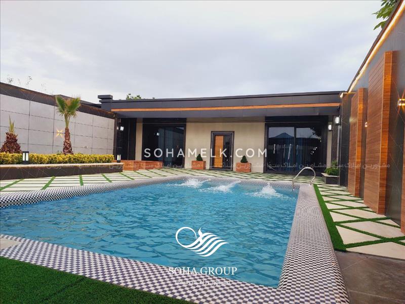 فروش باغ ویلای لوکس و مدرن با مساحت 750 متر 