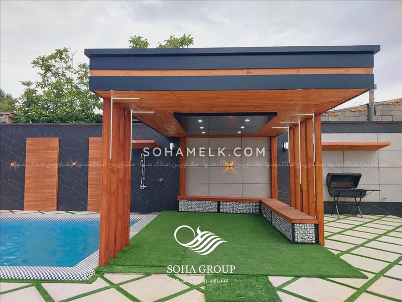 فروش باغ ویلای لوکس و مدرن با مساحت 750 متر 