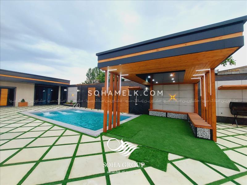 فروش باغ ویلای لوکس و مدرن با مساحت 750 متر 