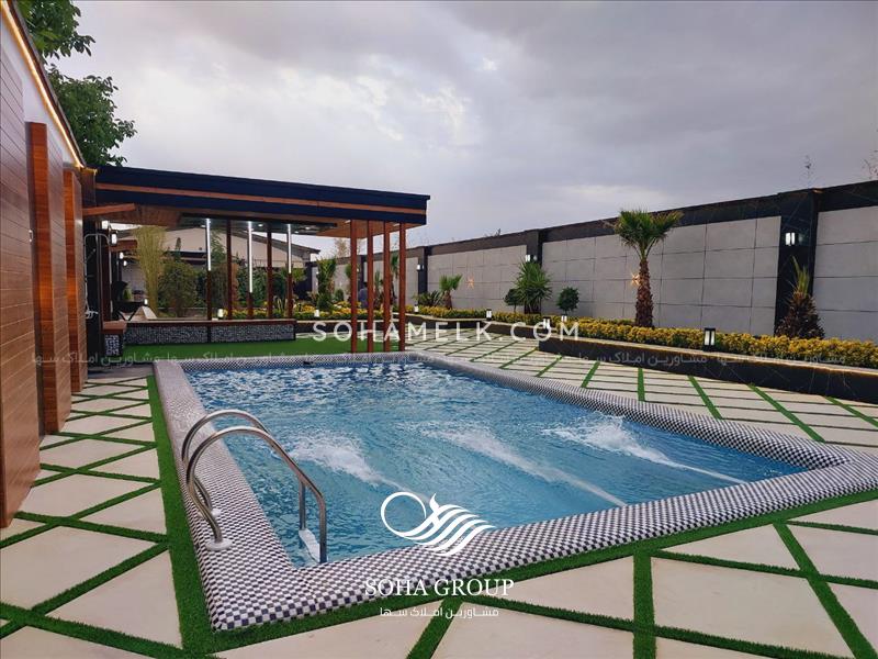 فروش باغ ویلای لوکس و مدرن با مساحت 750 متر 