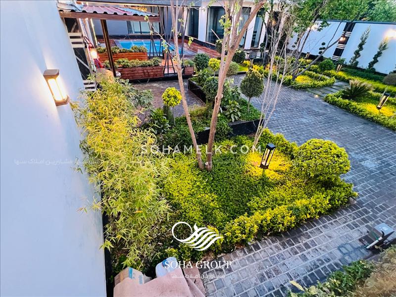 500 متر باغ ویلای فوق العاده زیبا در مهرچین ملارد 