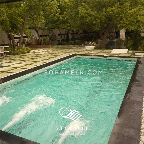 600 متر باغ ویلای لوکس و زیبا در لم آباد ملارد 