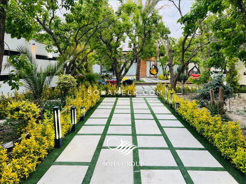600 متر باغ ویلای لوکس و زیبا در لم آباد ملارد 