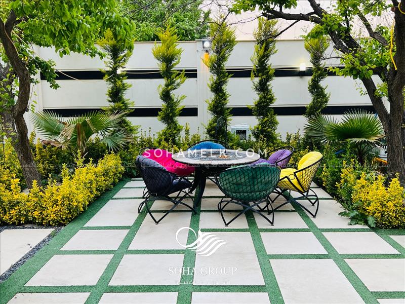 600 متر باغ ویلای لوکس و زیبا در لم آباد ملارد 