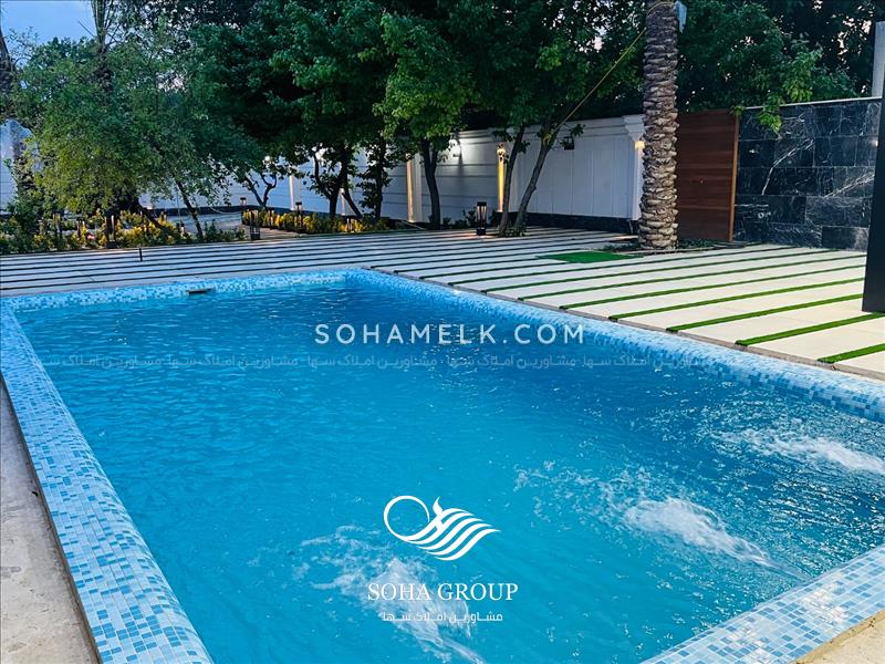 500 متر باغ ویلای مدرن و نوساز در لم آباد ملارد 