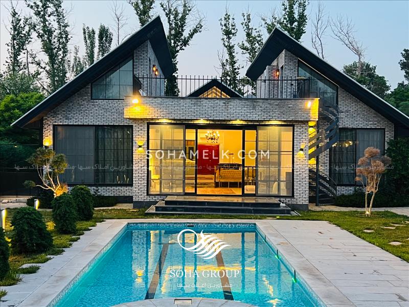 فروش ویلا در دهکده ویلایی با اصالت باران 