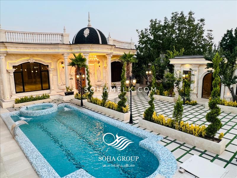 نما کلاسیک بسیار جذاب در دهکده ویلایی کردزار شهریار 