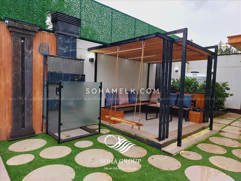 525 متر باغ ویلا نوساز و بسیار زیبا در لم آباد ملارد