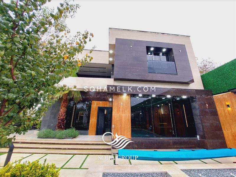 525 متر باغ ویلا نوساز و بسیار زیبا در لم آباد ملارد