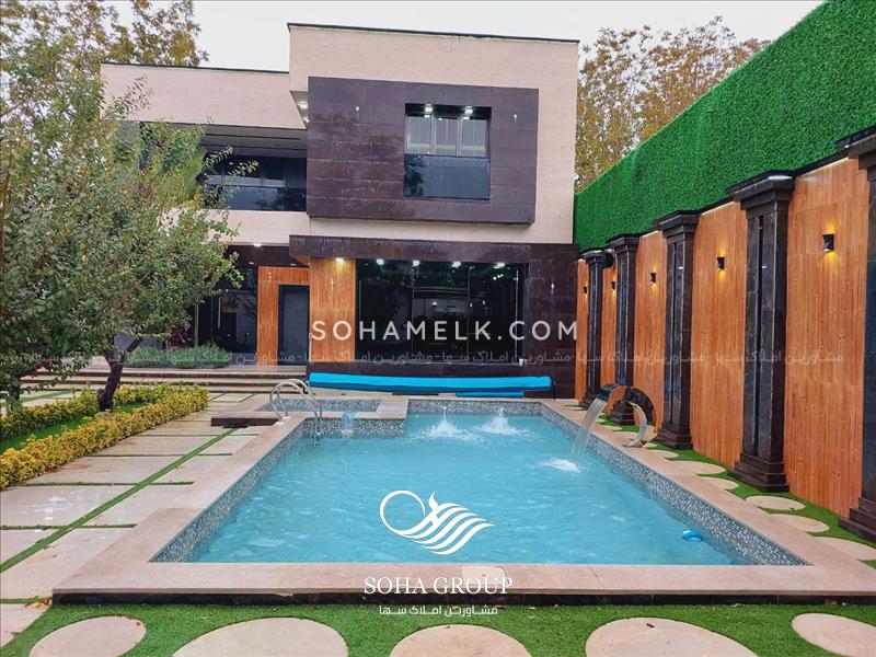 525 متر باغ ویلا نوساز و بسیار زیبا در لم آباد ملارد