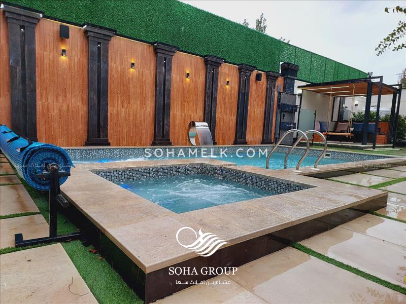 525 متر باغ ویلا نوساز و بسیار زیبا در لم آباد ملارد