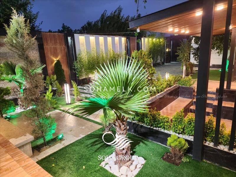 400 متر باغ ویلای زیبا و نوساز در خوشنام ملارد