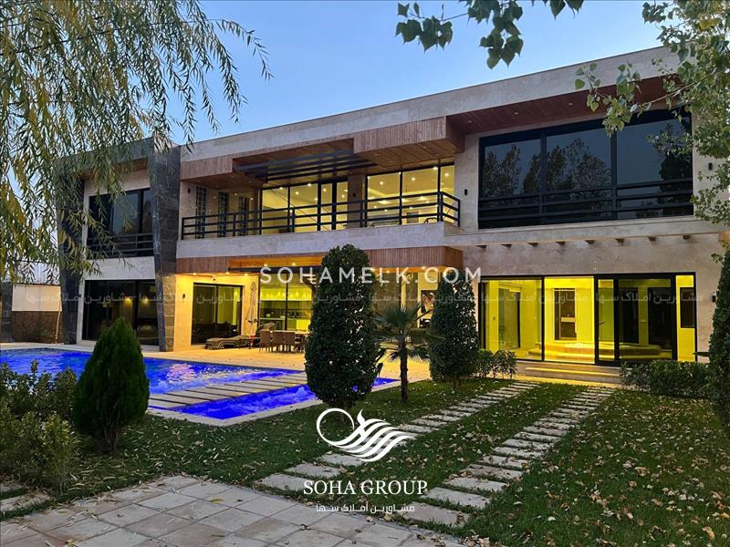 1050 متر باغ ویلای فوق العاده لوکس در صفادشت ملارد