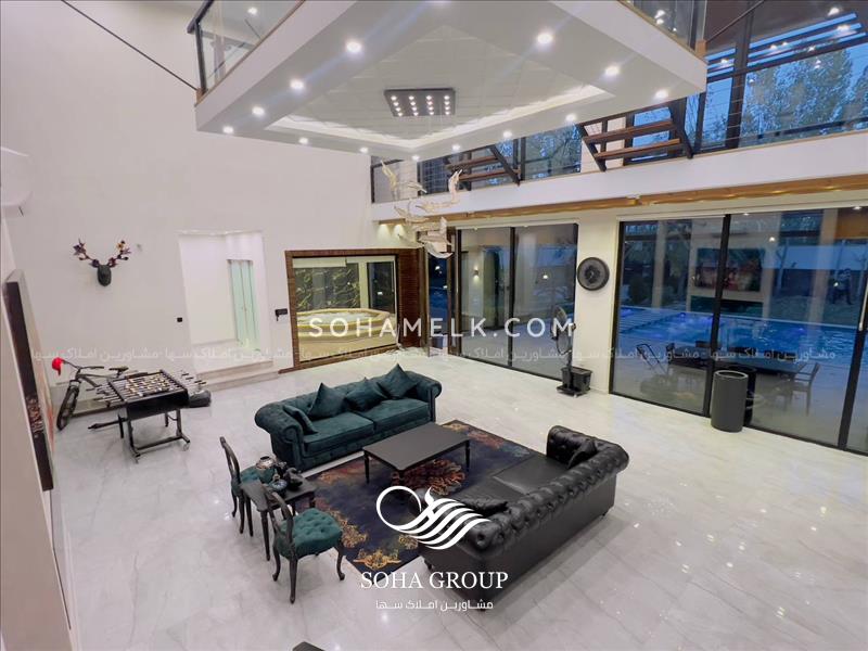1050 متر باغ ویلای فوق العاده لوکس در صفادشت ملارد