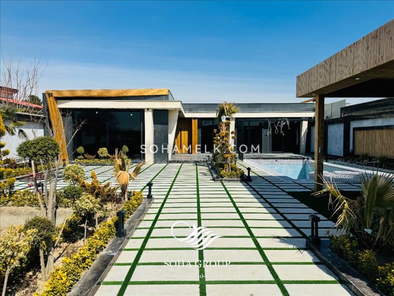 1070 متر باغ ویلای نوساز با امکانات کامل در فردوسیه شهریار