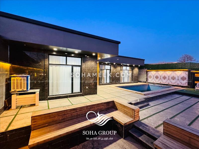 1200 متر باغ ویلا در بهترین لوکیشن کردزار شهریار