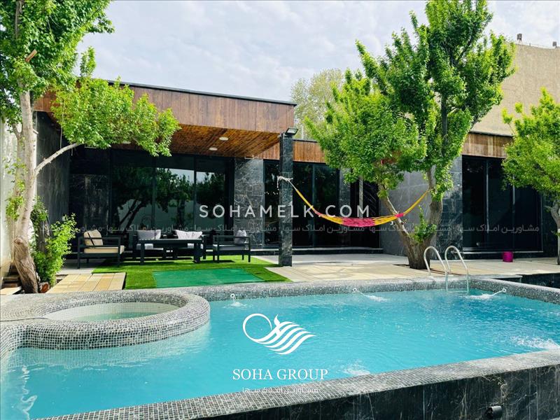 400 متر باغ ویلای نوساز در کردزار شهریار